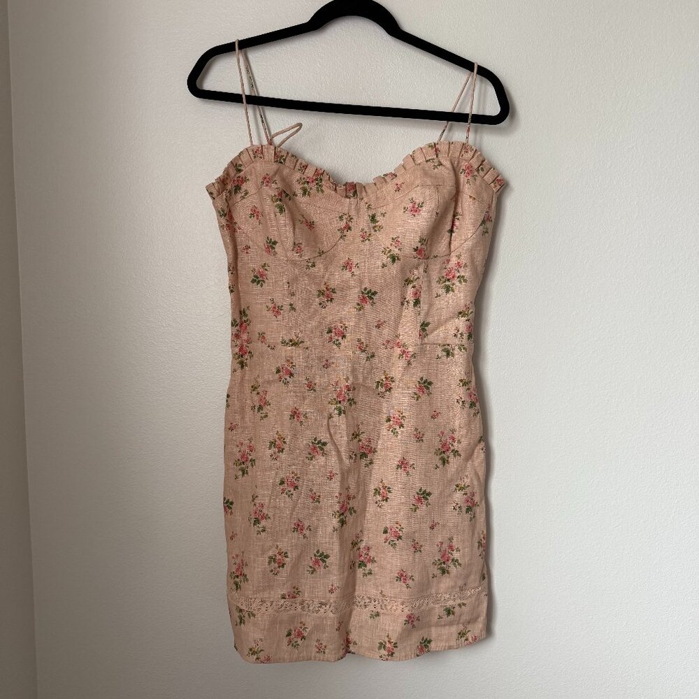 Reformation Andie Linen Dress in Penelope Floral Size 10